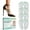 Clear, variant on Gel Arch Support Inserts Flat Feet Soft Heel Pads Plantar Fasciitis Gel Arch Support Insoles Relief,4 Pairs Men Women,0.47" Height，Clear