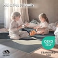 thumbnail image 4 of ODIKA 6'x9' Machine Washable Non-Slip Area Rug, Abstract Waves Design for Modern High Traffic Rug, Gray, 143696, 4 of 7