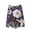 Purple, variant on Women's Lightweight Sweater Casual Long Sleeve Knitted Vintage Floral Print Pullover for Fall and Winter, Cozy and Stylish, Ideal for Casual Wear,Blue,Size L