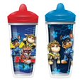 thumbnail image 1 of Playtex Baby Sipsters Stage 3 PAW Patrol Vasos con boquilla, a prueba de derrames, a prueba de fugas, a prueba de roturas, rojo y azul, 9 oz, 2 unidades, 1 of 5