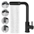thumbnail image 2 of Thinsony Waterfall Sink Faucet, Shower Function, Easy To Operate, Sturdy Durable, Suitable Kitchens, Bedrooms, And Rooms. silver Without inlet pipe, 2 of 4