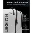 thumbnail image 2 of Mochila Lenovo Legion GB800 de 21 L resistente al agua, gris, 2 of 8
