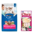 thumbnail image 1 of Cat Chow Gatitos Pescado Carne y Leche Defense Plus 7.5 kg + Churu Atún con Camaron Sobre con 4 Tubos de 14 g, 1 of 4