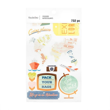 UPC: 0191518574197 | Travel Sticker Book by Recollections™
