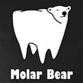 thumbnail image 3 of CafePress - Molar Bear Polar Tooth Bear Long Sleeve T Shirt - Women's Long Sleeve Graphic Tee Casual Fit, 3 of 4