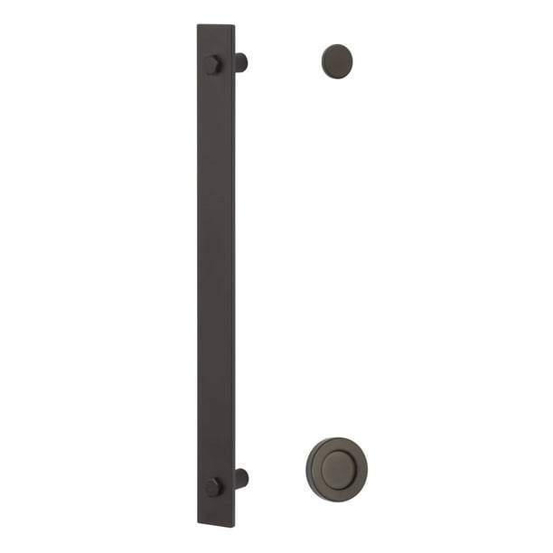 SureLoc BarnMd 14" Single Sliding Barn Door Pull Black