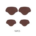 thumbnail image 3 of letairis 16 Pcs Chaussures en Microfibre Guérison Réparation Patch Professionnel Autocollant Couleur Unie Plaque de Réparation Accessoires Café, 3 of 8