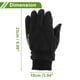 thumbnail image 5 of Guantes de ciclismo de dedo completo para hombres, guantes de motocicleta para escalar, motocicleta, ciclismo, forro polar, negro, talla única, 5 of 6