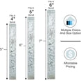 thumbnail image 5 of A&S Mezuzot Modern Glass Mezuzah Case in Shatterd Glass Design Waterproof Judiaca Door Mezuzah Home Blessing and Protection Cover (Light Blue, 6 Inches), 5 of 5