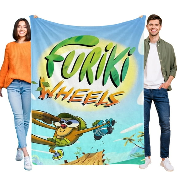 Furiki wheels Throw Blanket Gifts for Fans Lover Girls Boys Women Present Hoodie Him Bed 60"x80"