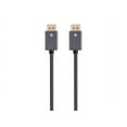thumbnail image 1 of Monoprice Câble Tressé en Nylon DisplayPort 1.4 EasyPlug, 6 Pieds, Gris (10 Pack), 1 of 2