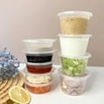 thumbnail image 4 of 200 PCS - 1 OZ Clear Diposable Plastic Jello Shot Cups with Lids, Small Plastic Containers with Lids, Small Mini Containers for Portion Controll, Jello Shot, Condiment Cups, Dipping Sauce, 4 of 6