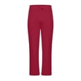 thumbnail image 3 of Sweatpants for Men- Wide Leg Loose Solid With Pockets Zip-up Gym Men‘s Pants Blue L, 3 of 4