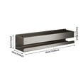 thumbnail image 3 of Hbdhejl Bathroom Shower Shelf Kitchen Rack Wall Mounted Punch Multifunctional Storage Rack For Jars, 3 of 4