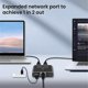 thumbnail image 2 of 5 Port Gigabit Ethernet Switch with USB Power Cable, 1000Mbps Ethernet Splitter 1 to 4 Out , for Cat 5/5E/6/7/8, 2 of 5