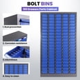 100 Drawer Heavy Duty Steel Parts Cabinet, 25.8