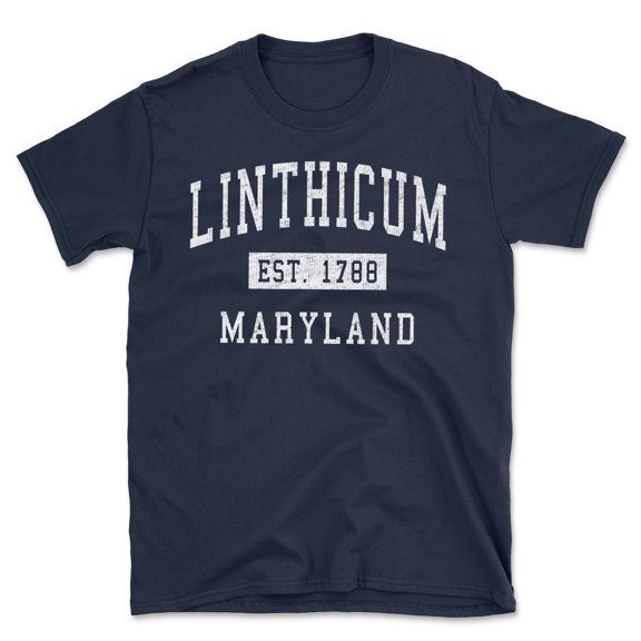 Linthicum Maryland Classic Established Men's Cotton T-Shirt