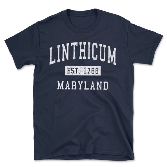 Linthicum Maryland Classic Established Men's Cotton T-Shirt