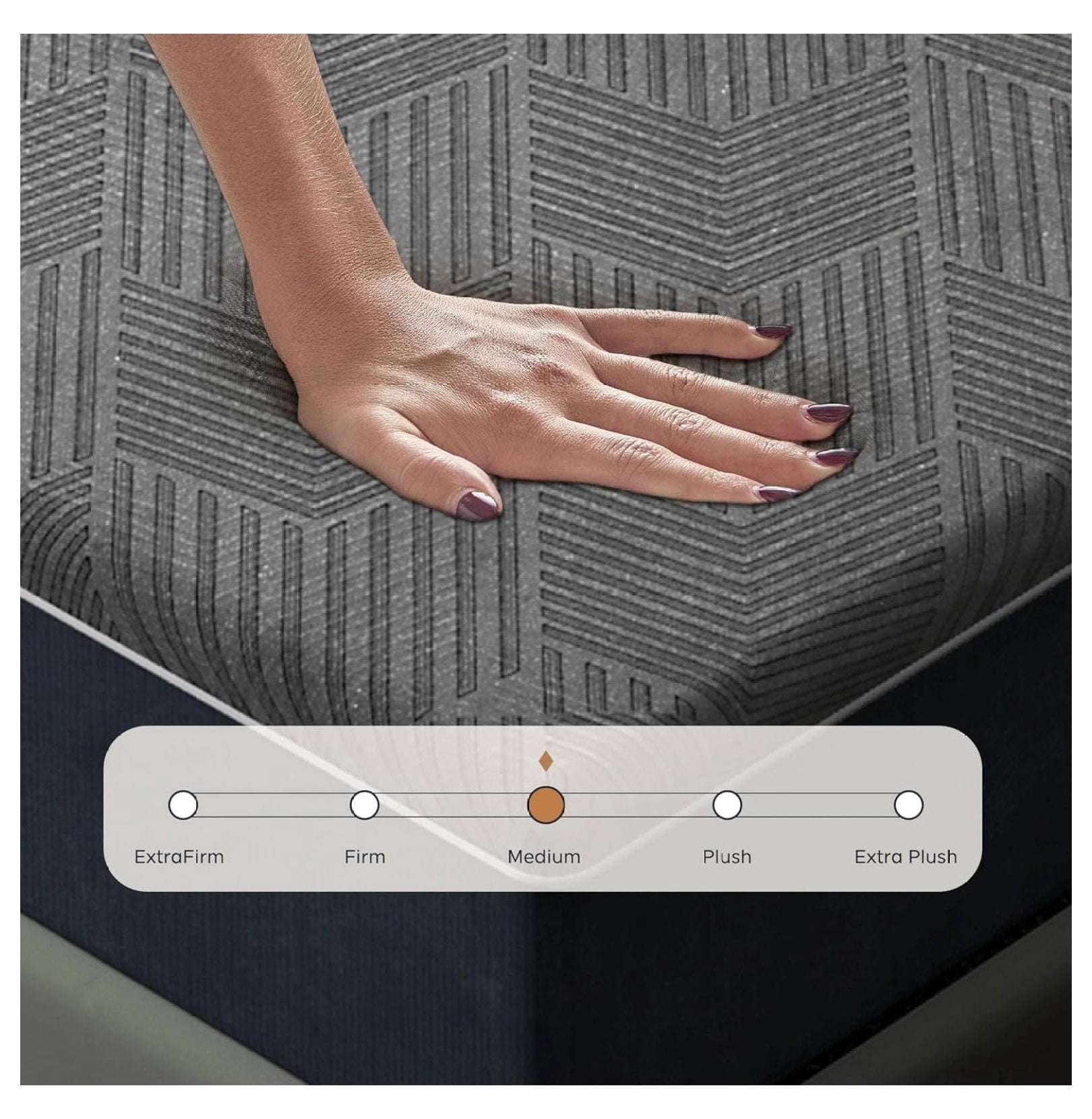 10 Inch Gel Memory Foam Mattress Twin Size, Medium Firm Pressure Relief, Certified, with Removable Washable Cover, Mattress in a Box