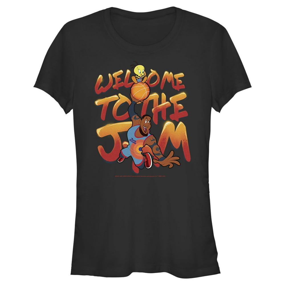 Space Jam - Boy's Space Jam: A New Legacy LeBron Welcome to the Jam Graphic Tee Black Small