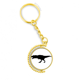 thumbnail image 1 of Llavero de metal Run de dinosaurio miniatura Anillo de oro, 1 of 3