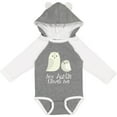 thumbnail image 3 of Inktastic My Auntie Loves Me Owl Boys or Girls Long Sleeve Baby Bodysuit, 3 of 5