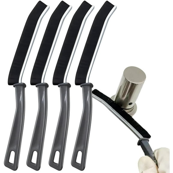 Crevice Cleaning Brush | Multipurpose Scrub Brush for Dead Corners,Cleaning Tool for Crevice, Household Supplies for Shower Door Tracks, Window, Keyboard, Door