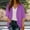 Purple, variant on Daiosportswear Women'S Chiffon Kimono Loose Casual Open Front Cover Ups,Cover-Up for Women Red L(L)