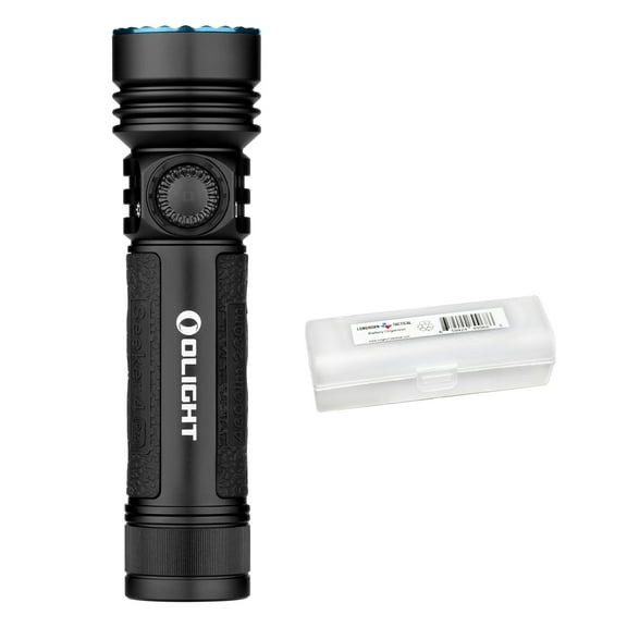 Olight Seeker 4 Pro CW 4600 Lumen Rechargeable Flashlight   LumenTac Organizer