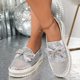 thumbnail image 5 of Xucatan Women's Sparkling Ankle Boots, Low Heel Winter Short Boots with Bow Decor & Rhinestones, Fashion Casual Slip On Booties for Women Gift, 5 of 7