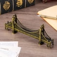 thumbnail image 3 of MasteelfCA American Golden Gate Bridge Statue Desktop Bridge Model Craft Decor for Office Home, 3 of 8