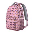 thumbnail image 2 of Pink Dachshund Chips Backpack for School,Cute School Bag,Schoolbag with Adjustable Shoulder Straps & Padded Back,15.3"x11"x7.1".﻿, 2 of 6