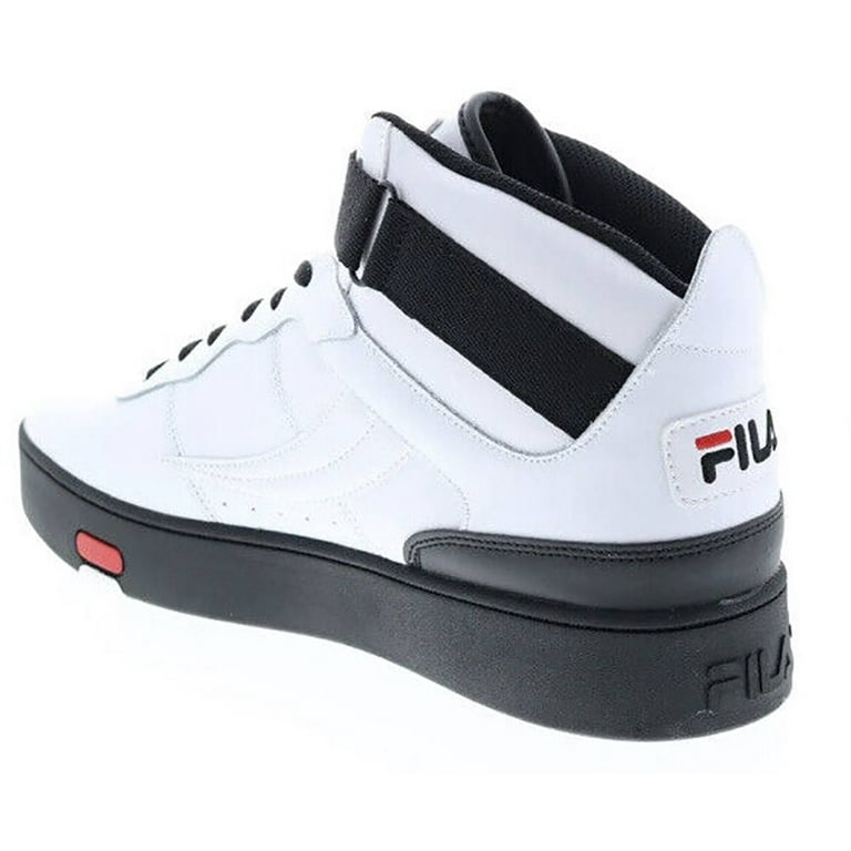 Fila Men s V 10 LUX Sneaker White Black RED 9.5 Walmart