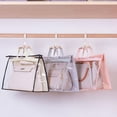 thumbnail image 4 of Visland Handbag Purse Storage Organizer Transparent Anti-dust Cover Bag with Handle, 4 of 8