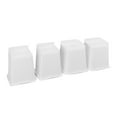 thumbnail image 1 of Bed Risers, White Furniture Risers Practical 4 Pcs  For Home, 1 of 8