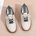 thumbnail image 4 of Zapatos Tenis para Casuales Encaje Mujeres Memoria Al Aire Libre, 4 of 8