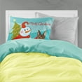 thumbnail image 2 of Carolines Treasures BB1831PILLOWCASE Snowman with German Shepherd Fabric Standard Pillowcase Standard multicolor, 2 of 2