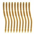 thumbnail image 1 of 10Pcs Soft Fishing Lure Artificial Worms Simulation Earthworm Fish Bait Tackle 15cmbrown with black dot, 1 of 8