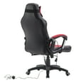 thumbnail image 6 of HomCom Racing Style Ergonomic Gaming Chair With Lumbar Support - Red / Black, 6 of 10
