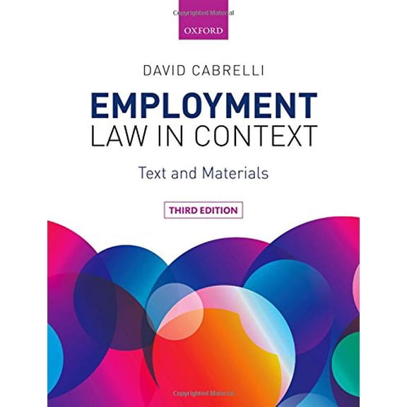 Pre-Owned Employment Law in Context (Edition 3) (Paperback)