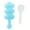 Blue, variant on mnjin rice ball molds sushi balls maker mould spoon kitchen cooking utensil tools set blue