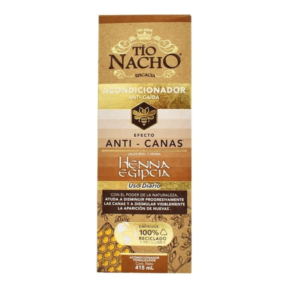 Acondicionador Tío Nacho henna 415 ml