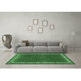 thumbnail image 3 of Ahgly Company Indoor Rectangle Persian Emerald Green Traditional Area Rugs, 2' x 5', 3 of 4