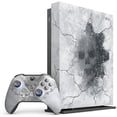 thumbnail image 1 of Microsoft Xbox One X 1TB Console Gears 5 Arctic Blue Limited Edition (Refurbished), 1 of 3