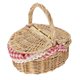 thumbnail image 1 of Cesta de mimbre con tapa, cesta multiusos, cesta tejida de ratán, cesta de almacenamiento, cesta de picnic de mimbre, contenedores de almacenamiento, tapas, 1 of 2