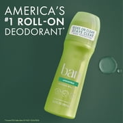 Ban Invisible Roll-on Antiperspirant and Deodorant for Women and Men, Unscented, 3.5 fl oz