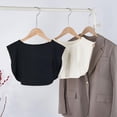 thumbnail image 4 of Giaone Antiexplosion Low Cut Dress Faux Collar Insert Modesty Cover For Women Blouse, 4 of 18