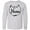 AC-Heather Grey, variant on Inktastic World's Best Nana Long Sleeve Youth T-Shirt