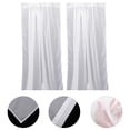 thumbnail image 3 of 2 Pcs Rideau de Fenêtre Délicat Rideau de Chambre Draperie Rideau Accessoire de Balcon pour la Maison, 3 of 9