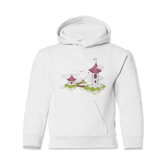 Floating Towers Hoodie Juniors -Image by Shutterstock, Medium